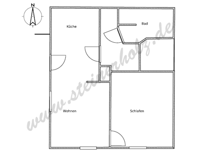 Grundriss der Schleikate