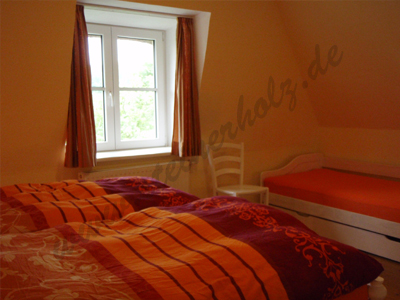 Ansicht Schlafzimmer